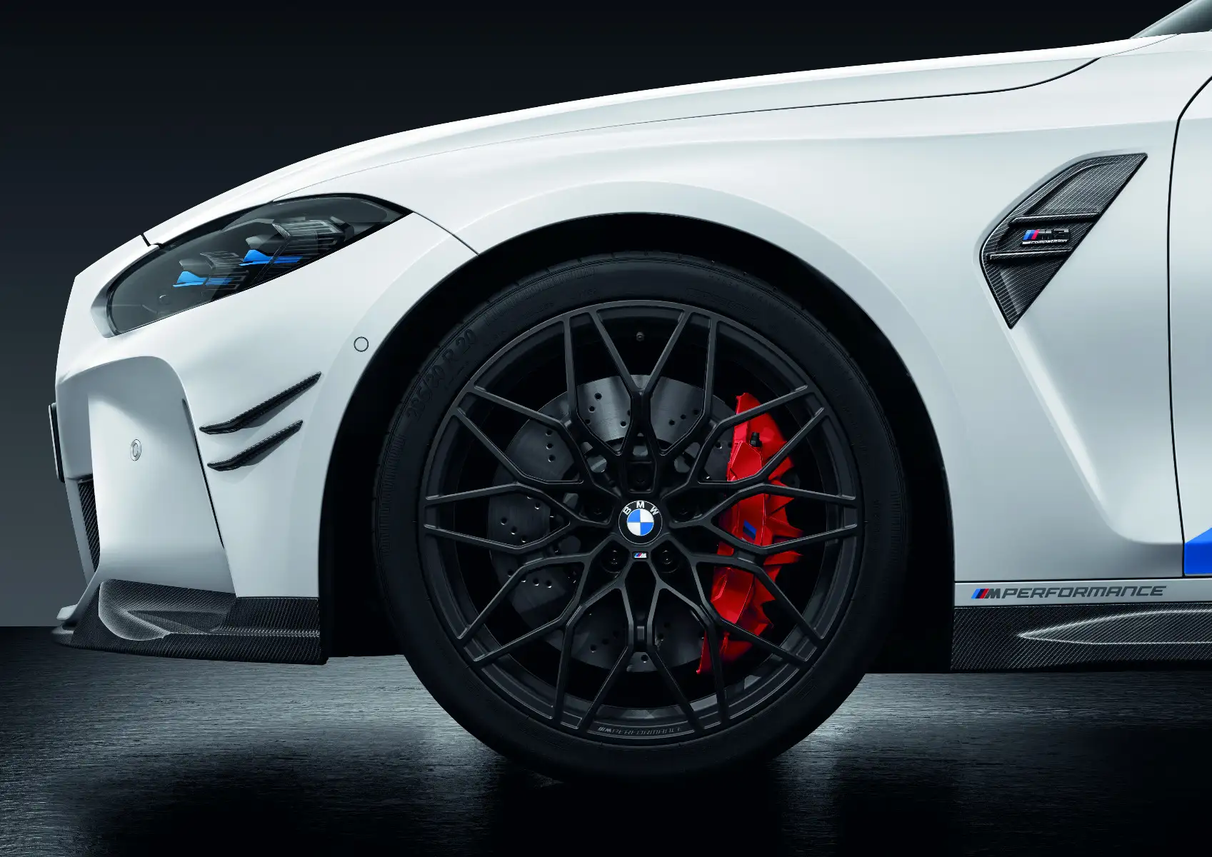 BMW Alufelge M Performance Kreuzspeiche 1000M jet black matt 9,5J