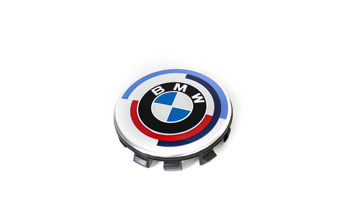 BMW Nabenabdeckung Felgendeckel Nabendeckel 50 Jahre BMW M Ø 55 mm