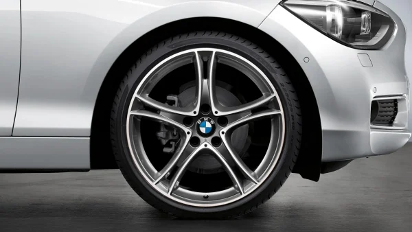 BMW Alufelge Doppelspeiche 361 ferricgrey/glanzgedreht 8,5Jx20 ET47 3er F30/F31 4er F32/F33/F36