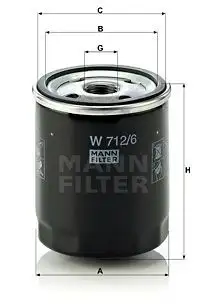 MANN-FILTER Ölfilter IMARW7126