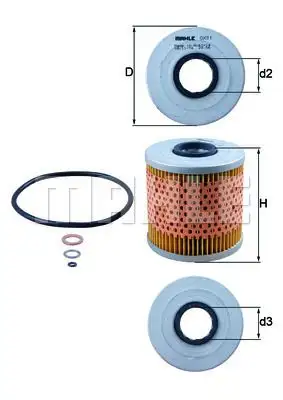 KNECHT Ölfilter IKNTOX91D