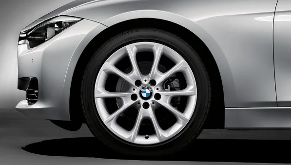BMW Alufelge V-Speiche 398 18 Zoll orbitgrey 3er 4er