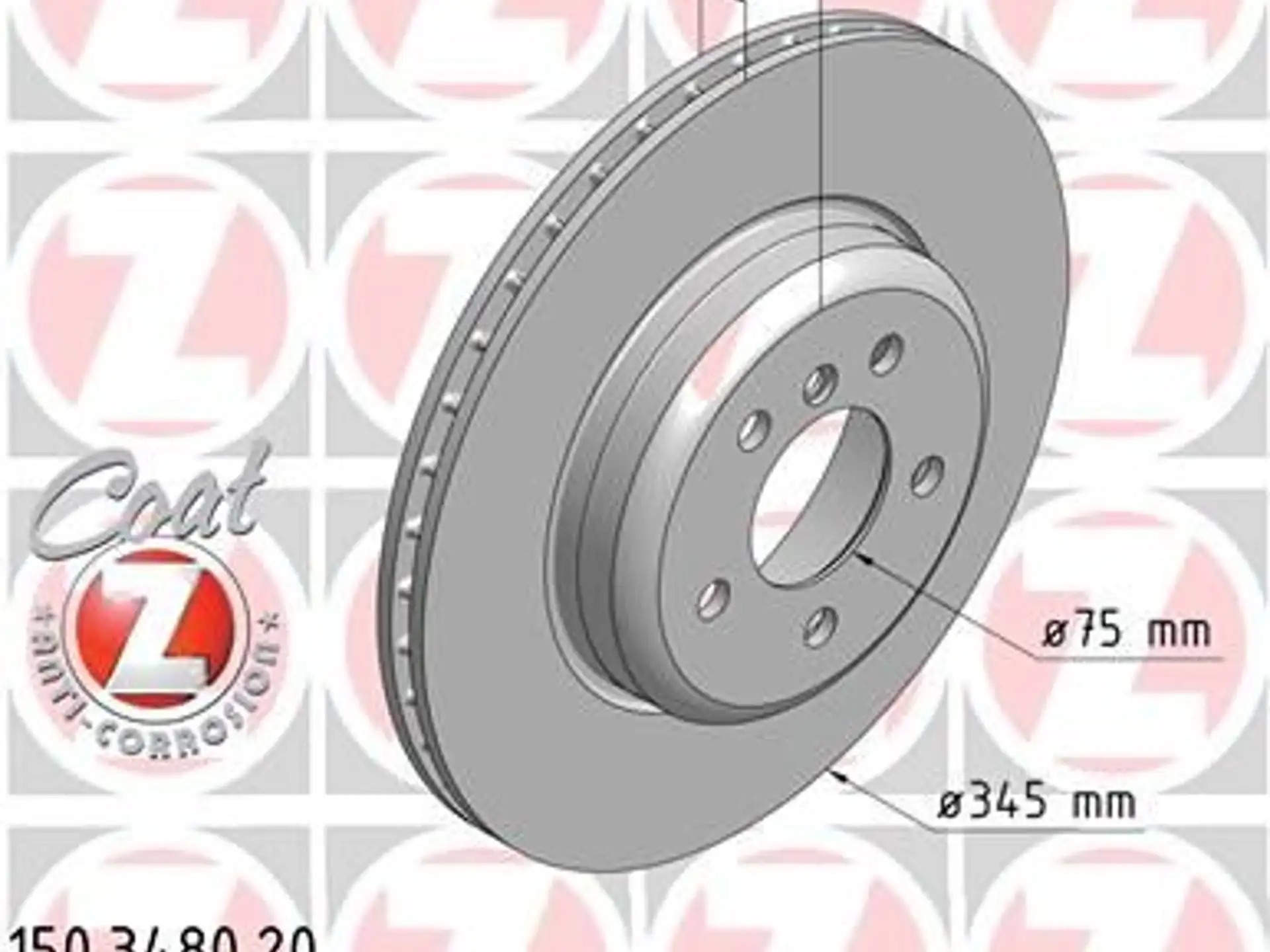 ZIMMERMANN Bremsscheibe IZIN150348020