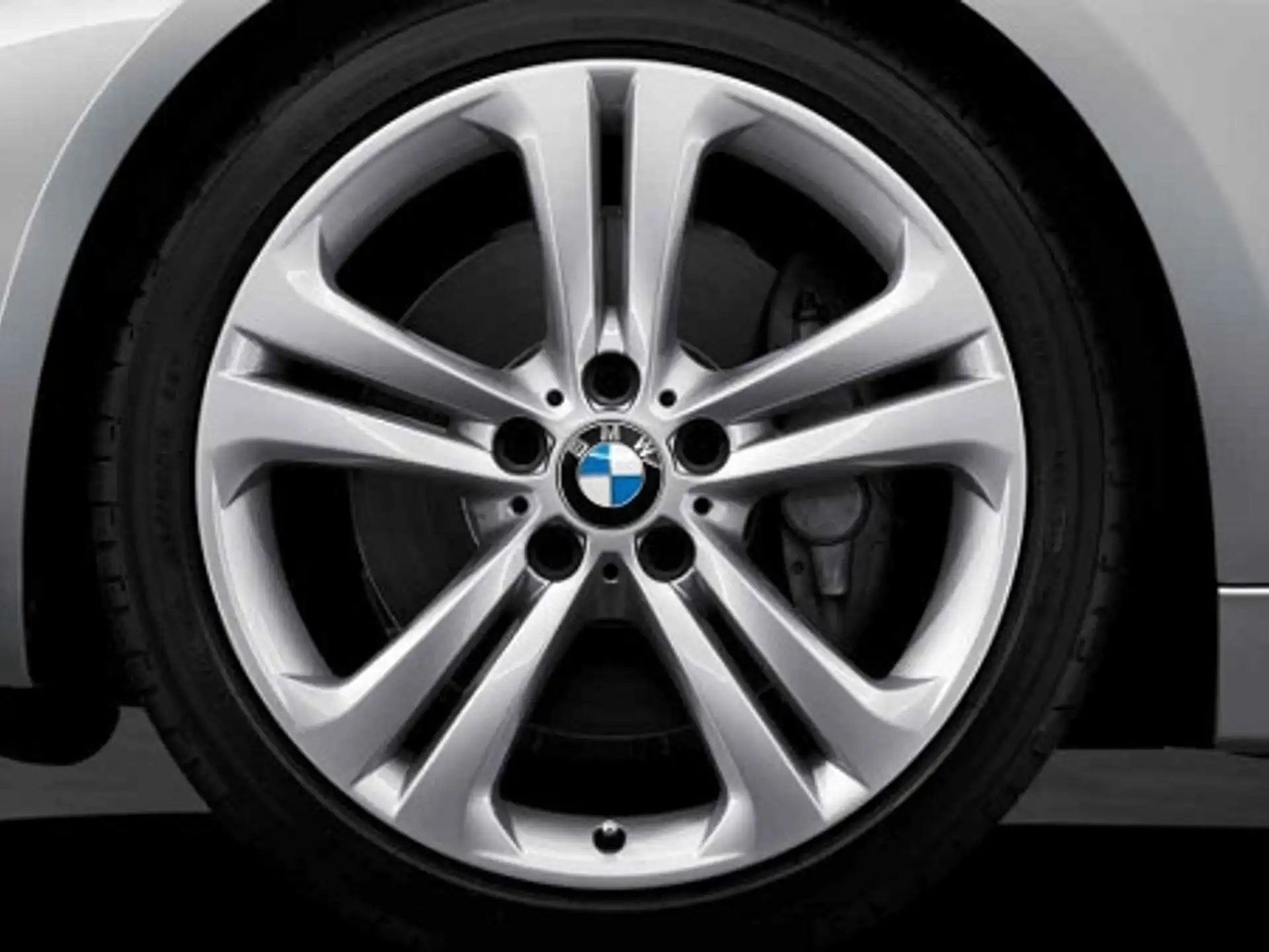 BMW Alufelge Doppelspeiche 401 19 Zoll silber
