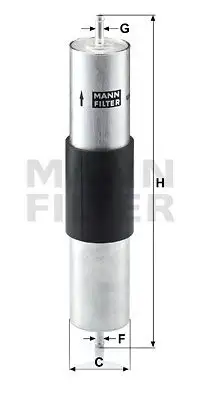 MANN-FILTER Kraftstofffilter IMARWK5161