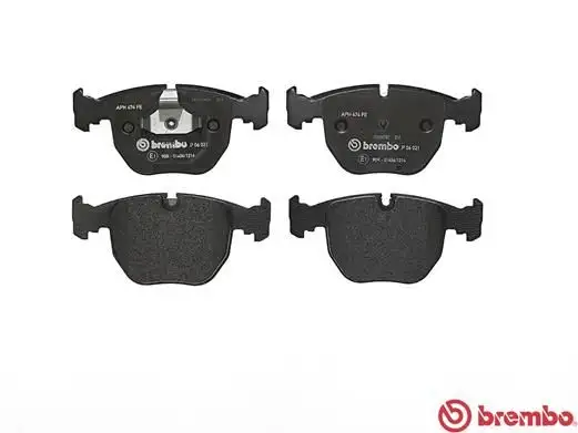 BREMBO Bremsbelagsatz, Scheibenbremse IBROP06021