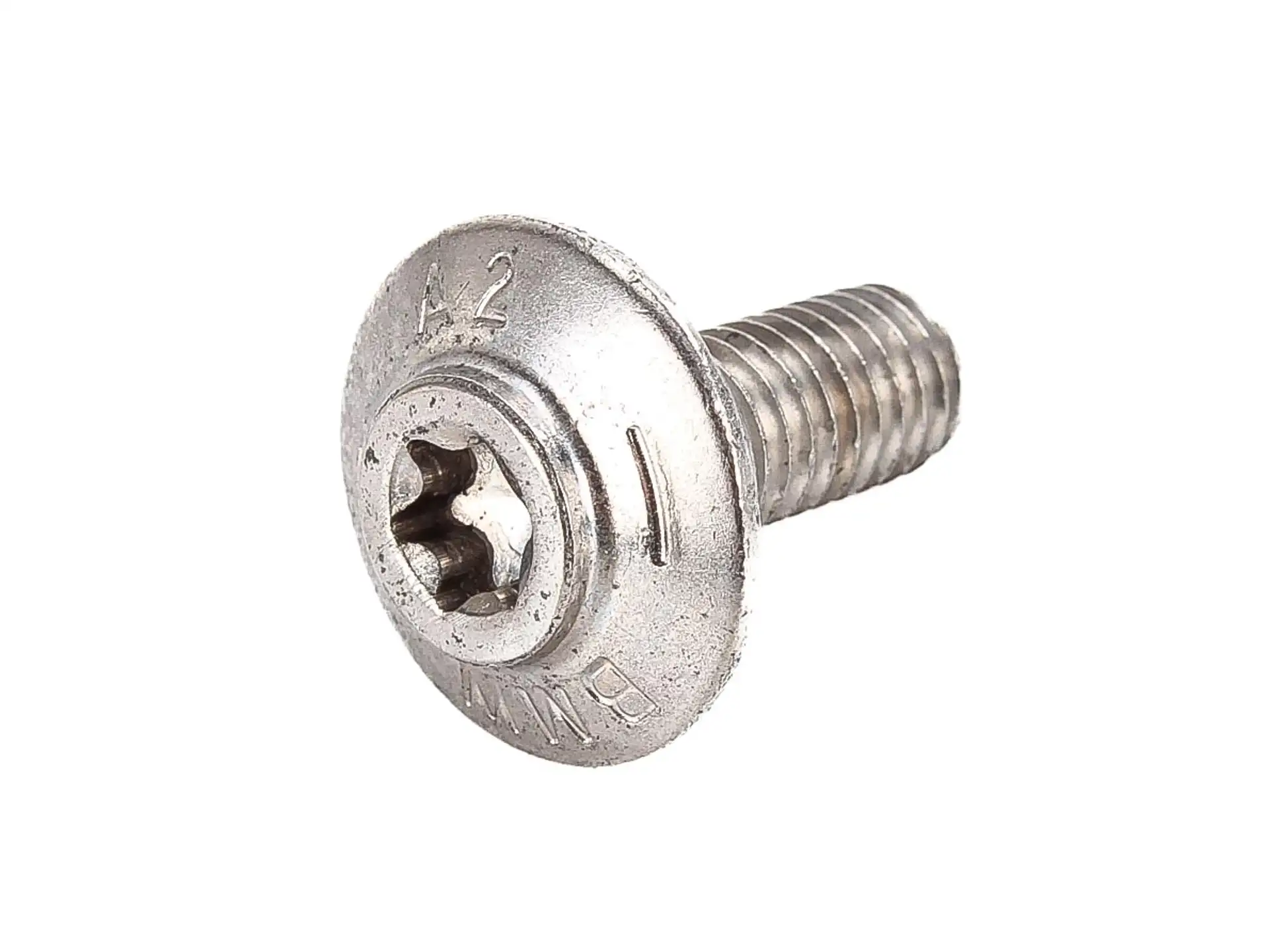 BMW Karosserieschraube mit Bund M5x14,5-A2-70 K02 K03 K08 K09 K17 K18 K19 K21 K22 K23 K32 K33 K34 K46 K47 K48 K49 K50 K51 K52 K53 K54 K61 K67 K69 K73 K75 K80 K81 K82 K84 46638521653