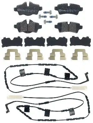 BREMBO Bremsbelagsatz, Scheibenbremse IBROP06103