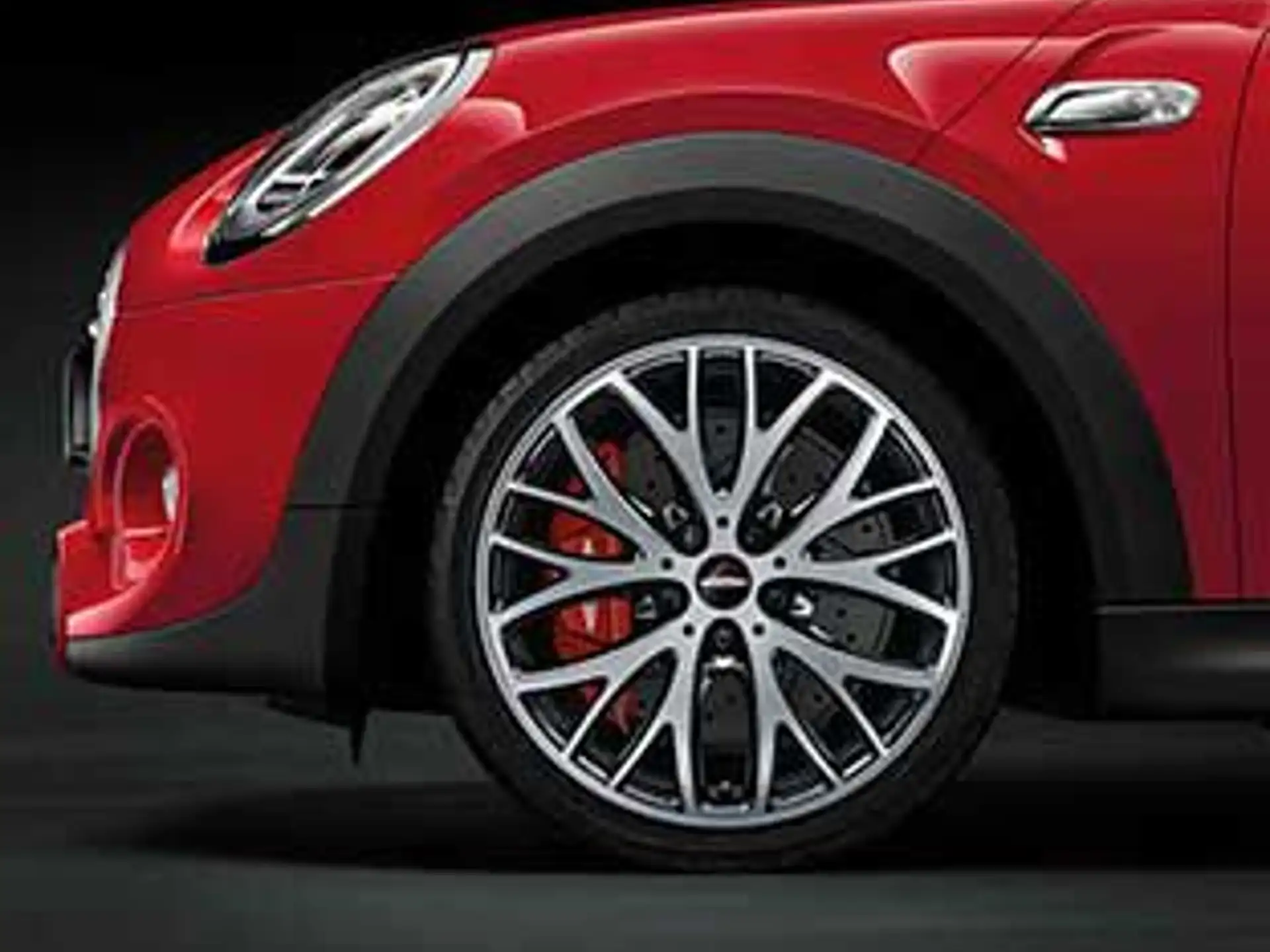 MINI Alufelge Cross Spoke 506 schwarz/glanzgedreht 7Jx18 ET54 F55/F56/F57