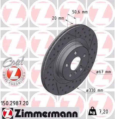 ZIMMERMANN Schraube, Bremsscheibe IZIN150298720