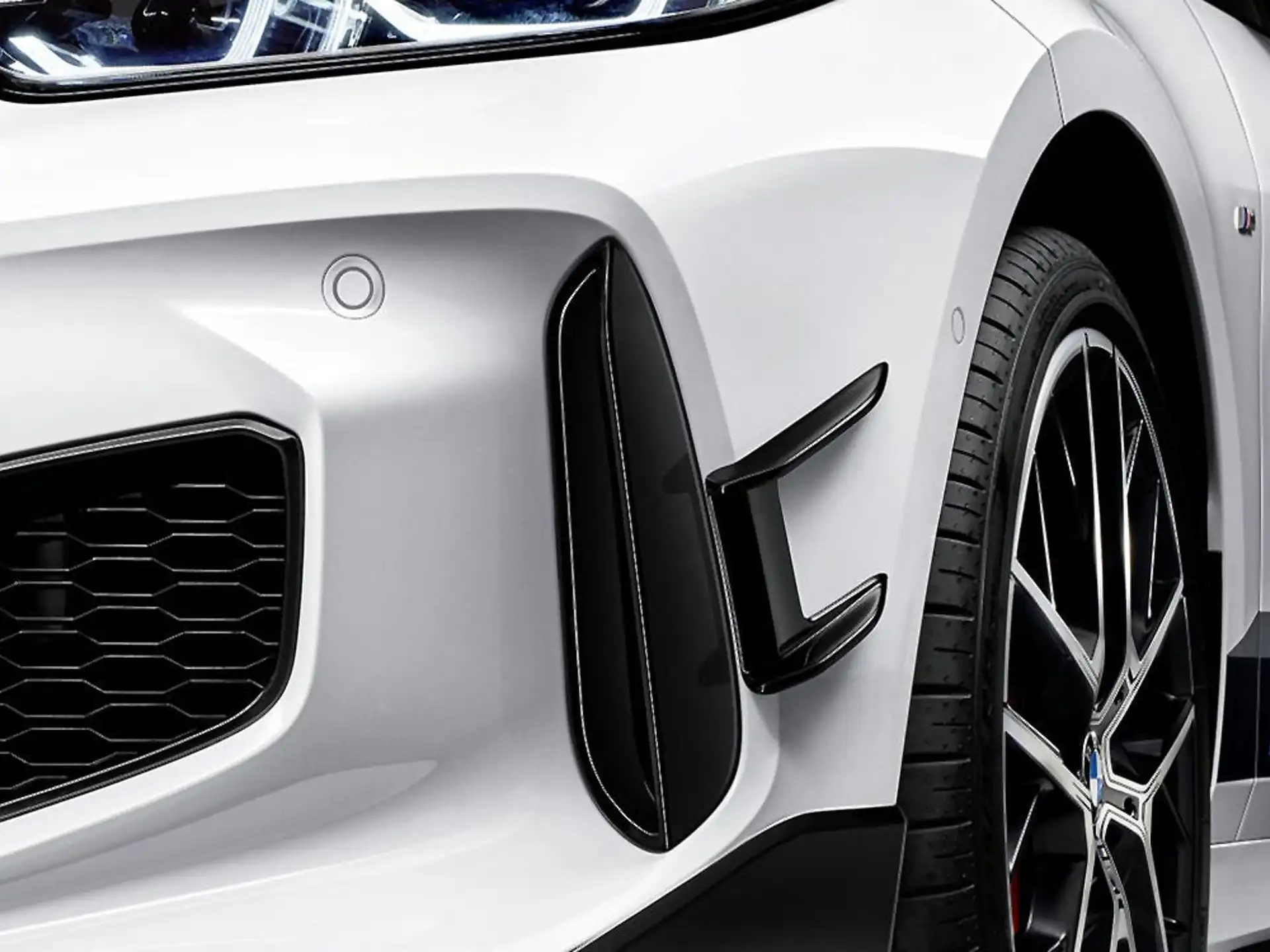 BMW M Performance Flicks schwarz hochglänzend einzeln 1er F40