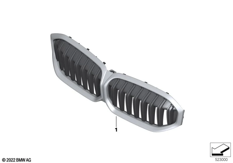 BMW Ziergitter Front (MPA) 3er G20 LCI G21 LCI