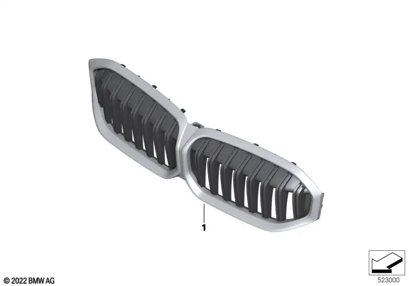 BMW Ziergitter Front (MPA) 3er G20 LCI G21 LCI