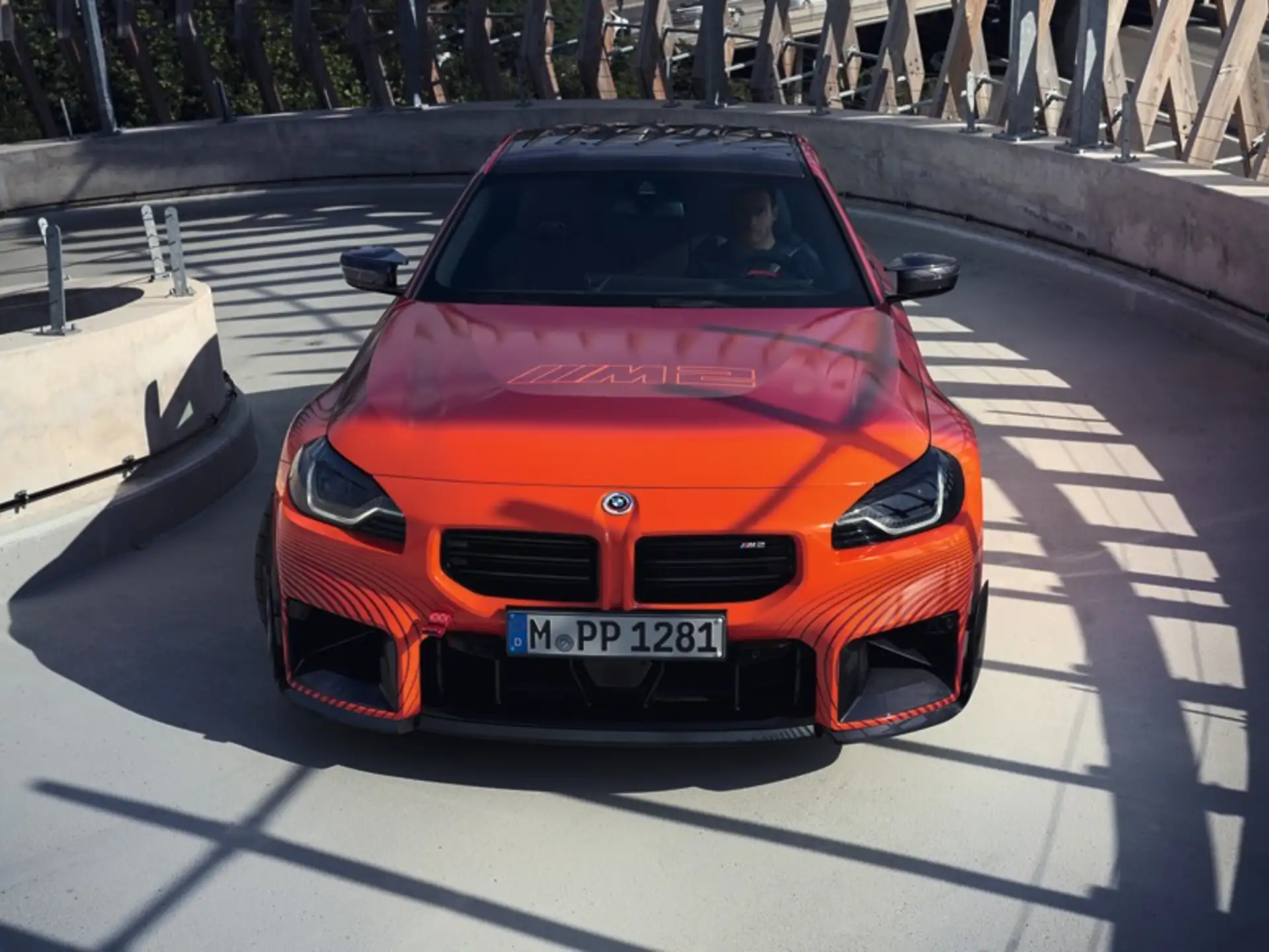 BMW M Performance Frontaufsatz Carbon mitte M2 G87