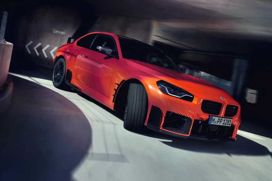 BMW M Performance Frontaufsatz Carbon rechts M2 G87