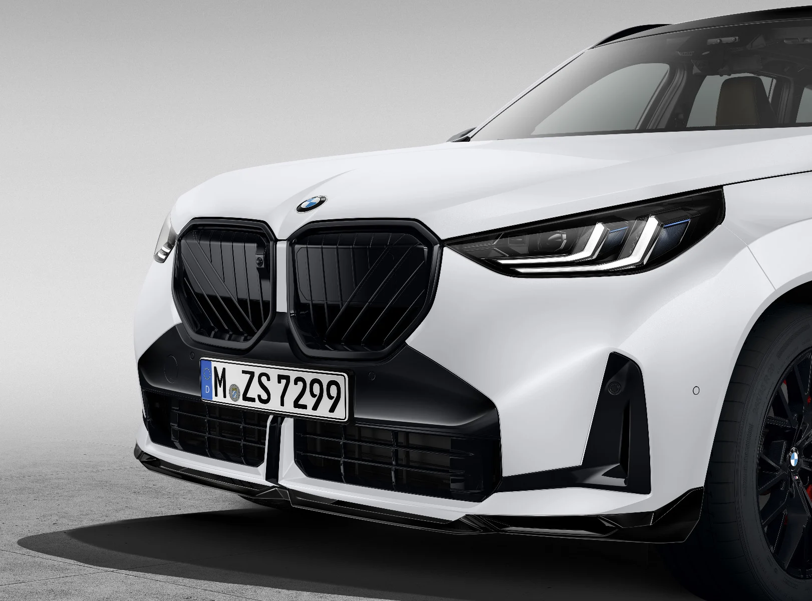 BMW M Performance Frontaufsatz Schwarz hochglänzend rechts X3 G45