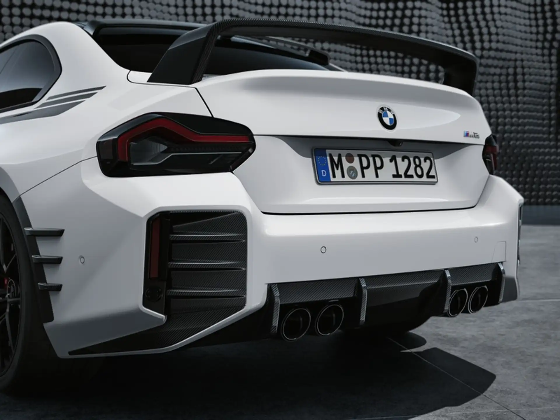 BMW M Performance Heckaufsatz Carbon rechts M2 G87