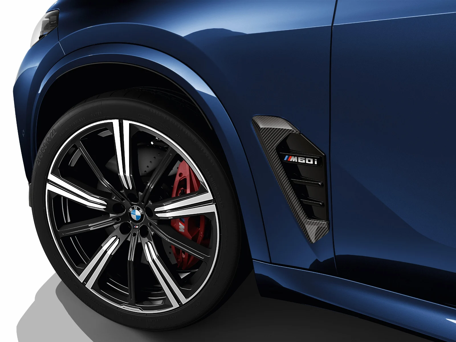 BMW M Performance Ziergitter Seite Carbon X5 G05 X5M F95