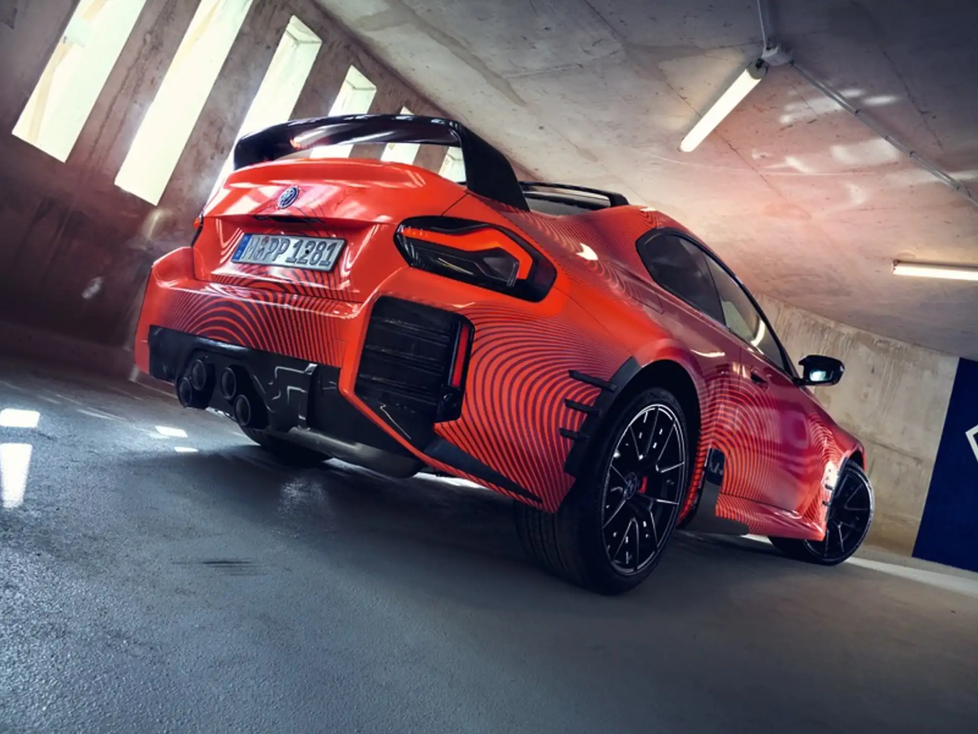 BMW M Performance Zierblende Seitenwand Carbon hinten links M2 G87