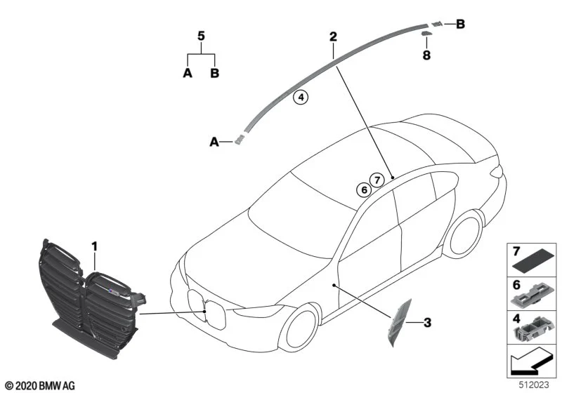 BMW Air Breather M3 CS G80 [Bildposition 3]-2
