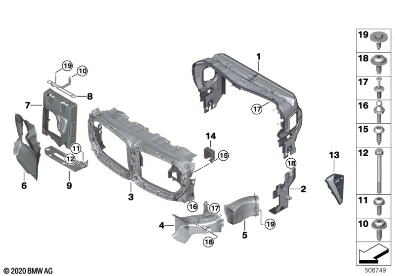 BMW Air Breather links X5M F95