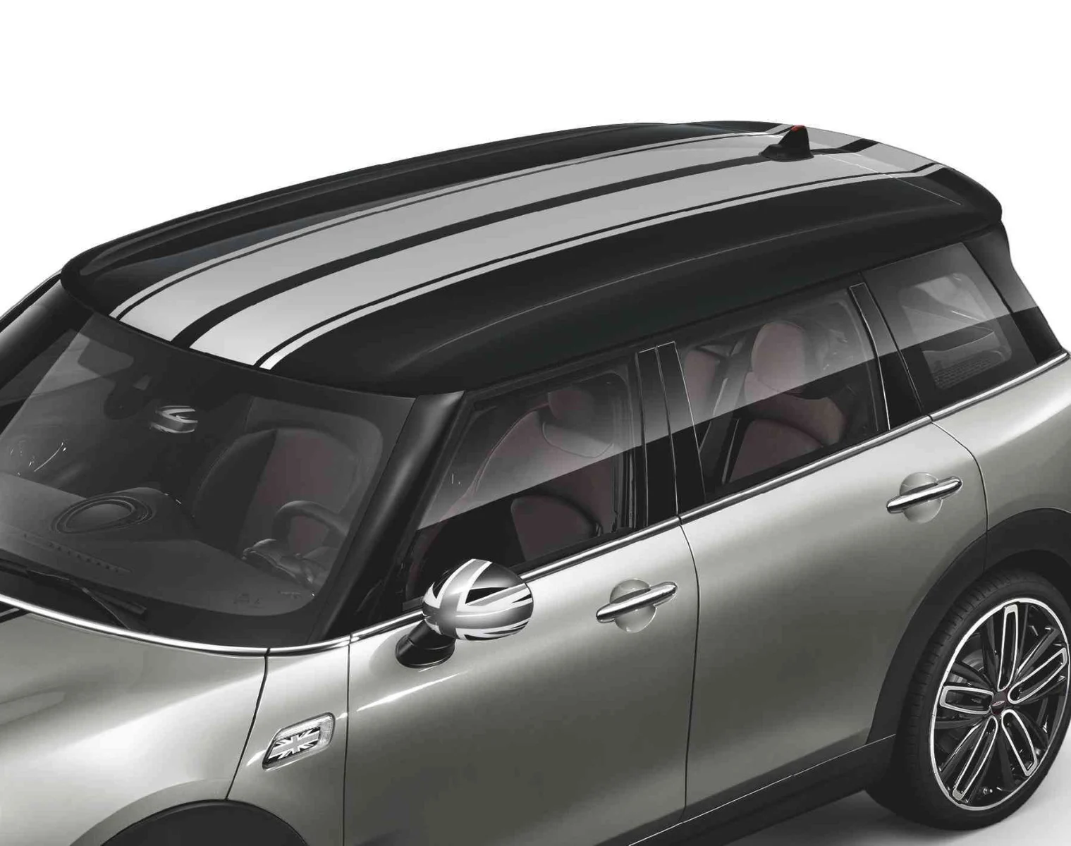 MINI Satz Sportstripes silber F54