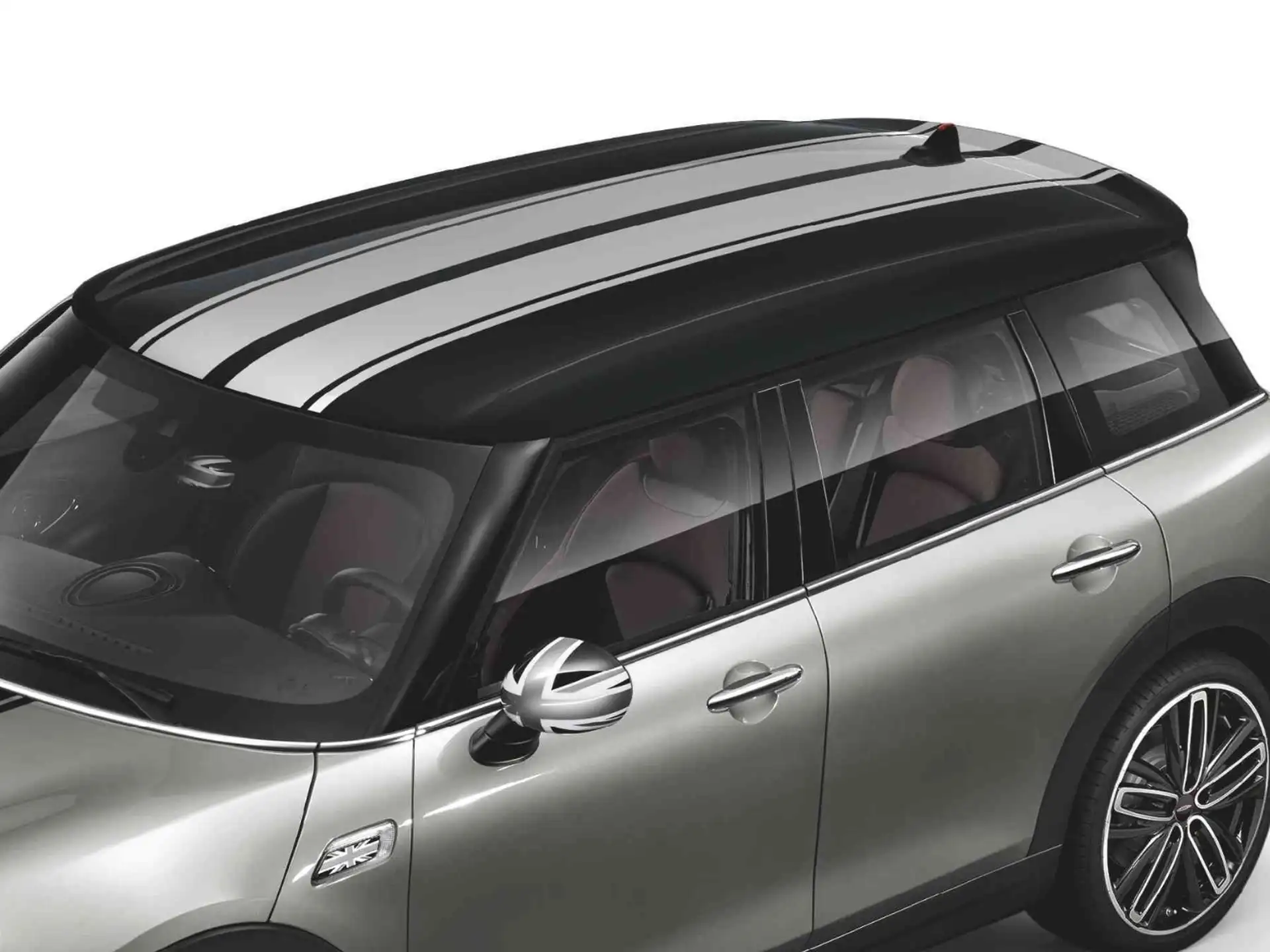 MINI Satz Sportstripes silber F54