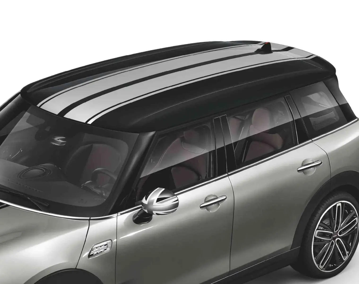 MINI Satz Sportstripes silber F54