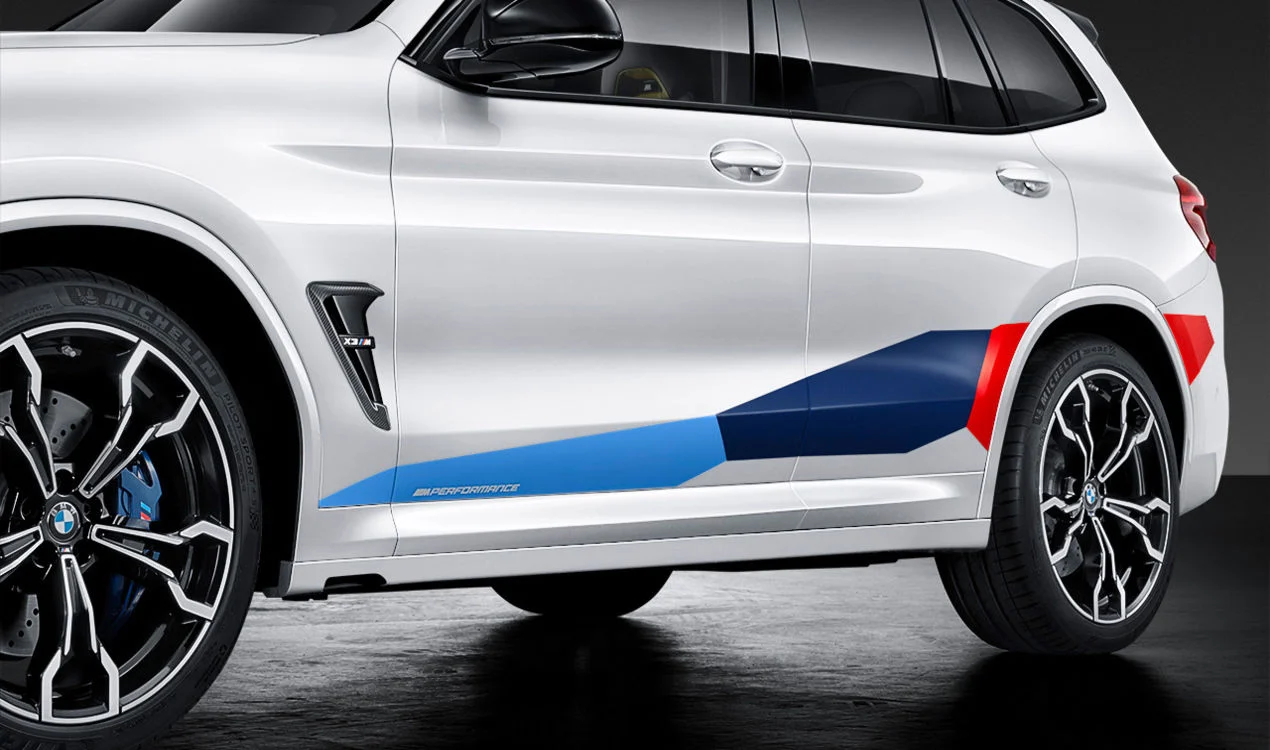 BMW M Performance Folierung Motorsport X3M F97 X4M F98