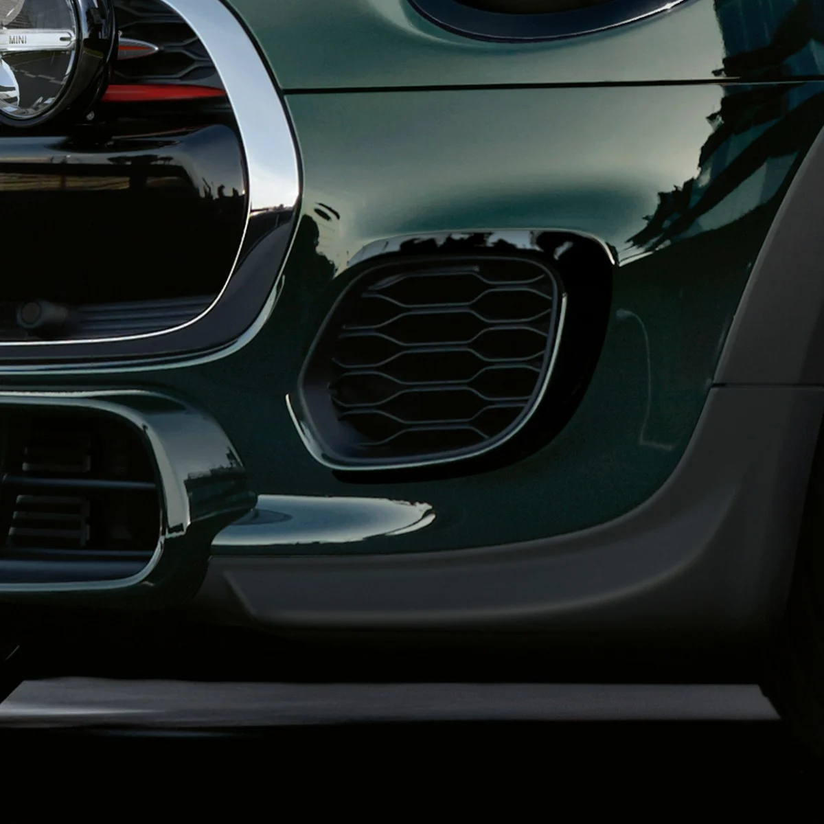 MINI Bumper-Kit John Cooper Works Jet Black uni F55 F56 F57 