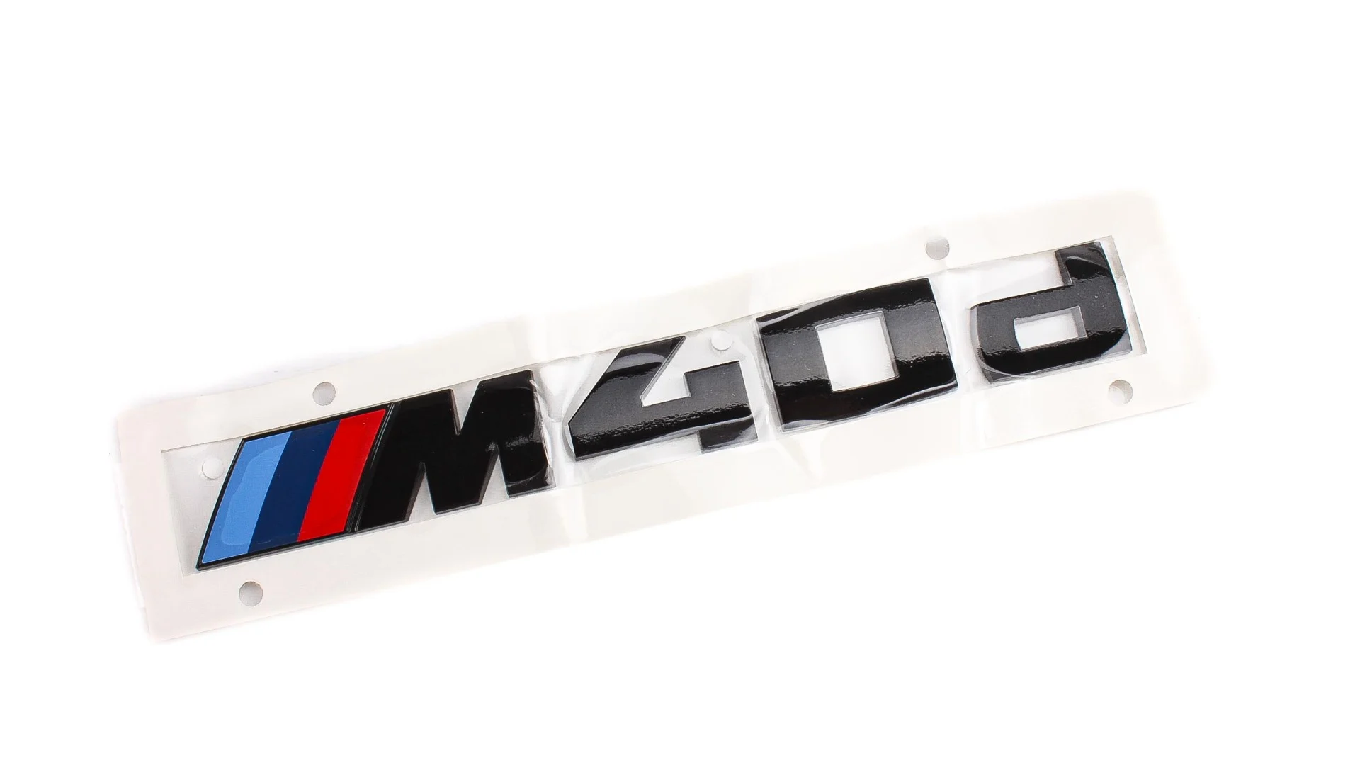 BMW Schwarz lackierte Schriftzug M40d