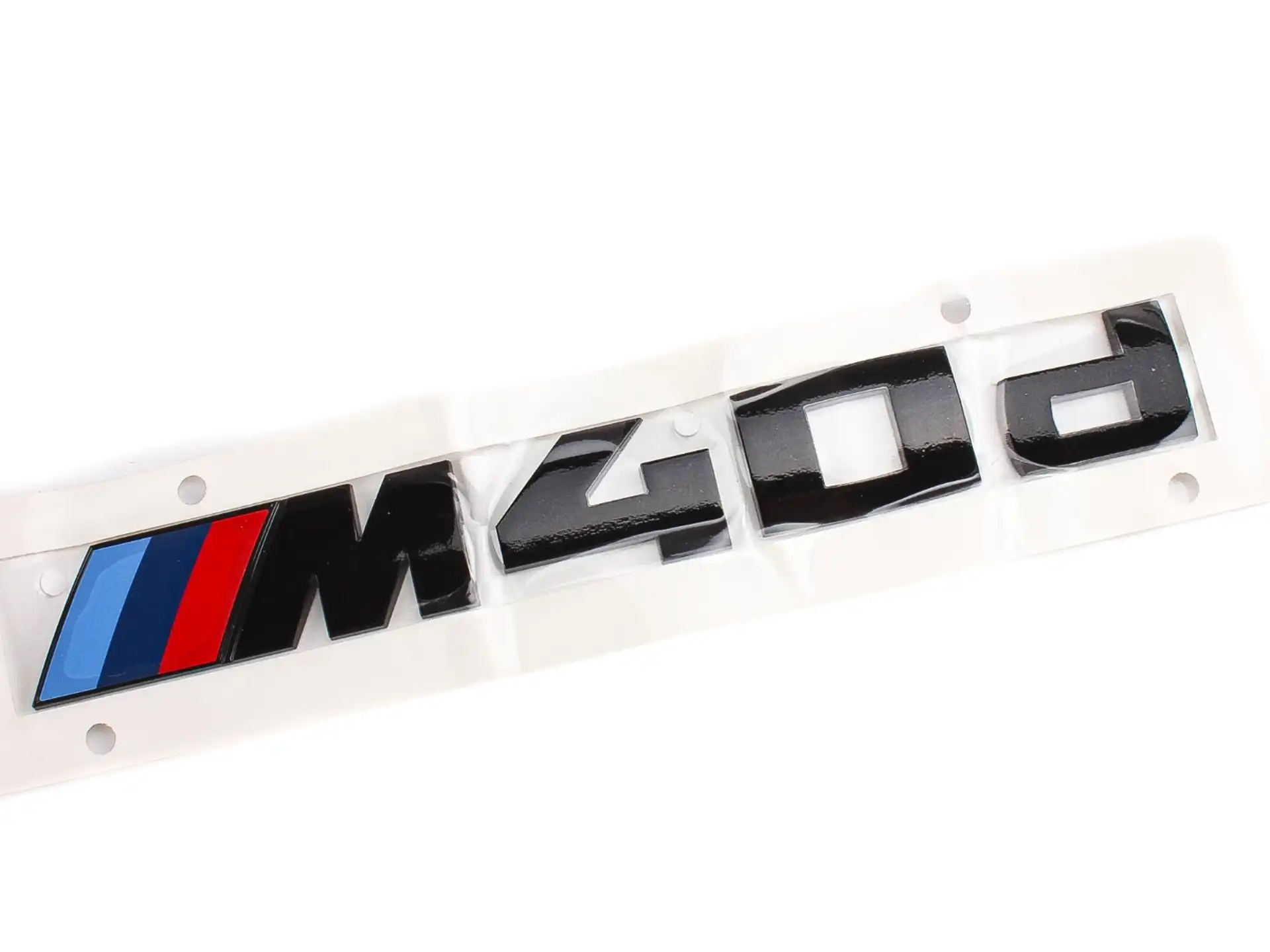 BMW Schwarz lackierte Schriftzug M40d für X4 G02