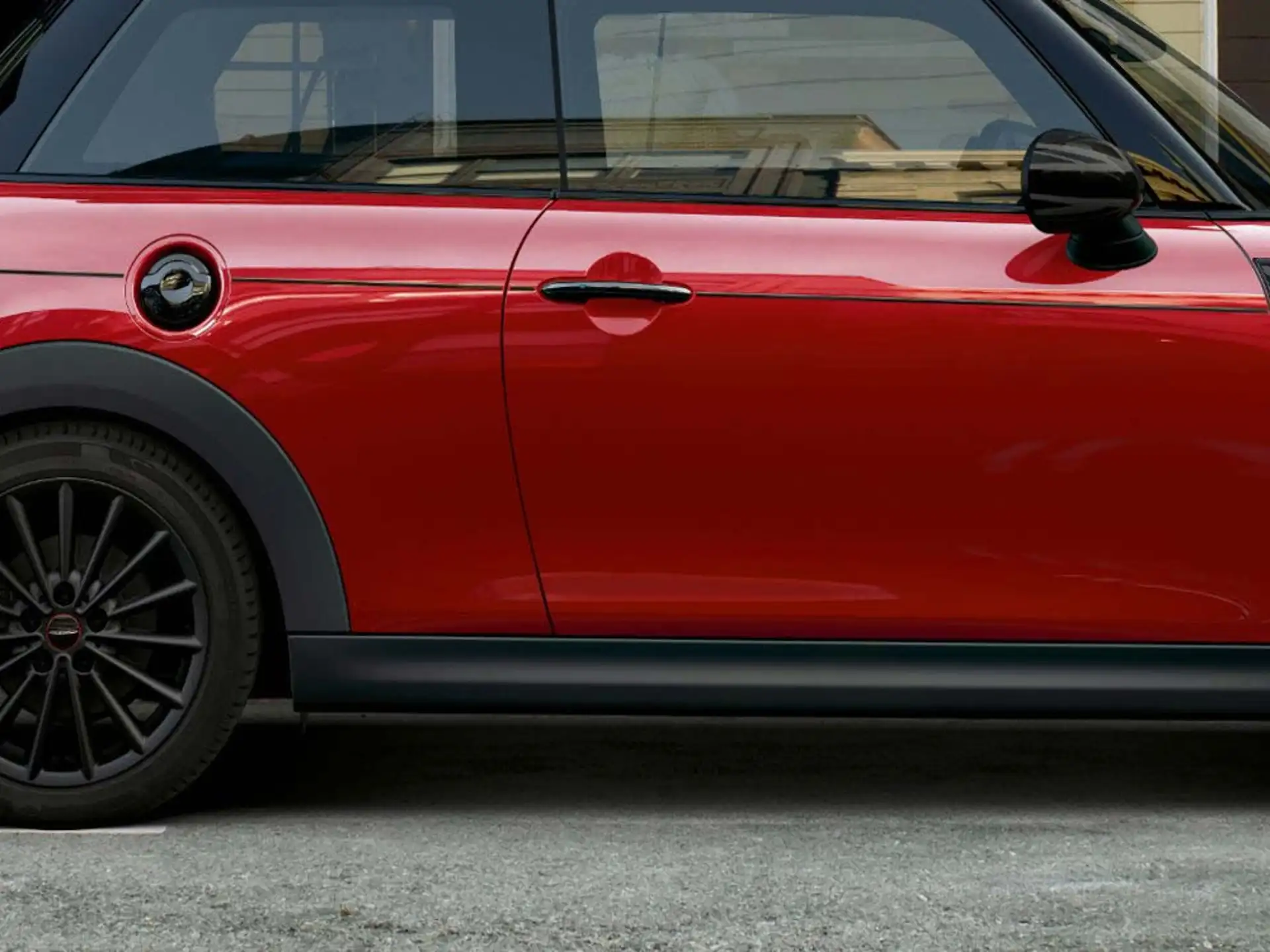 MINI Seitenstreifen Piano Black F56 F56 BEV F57