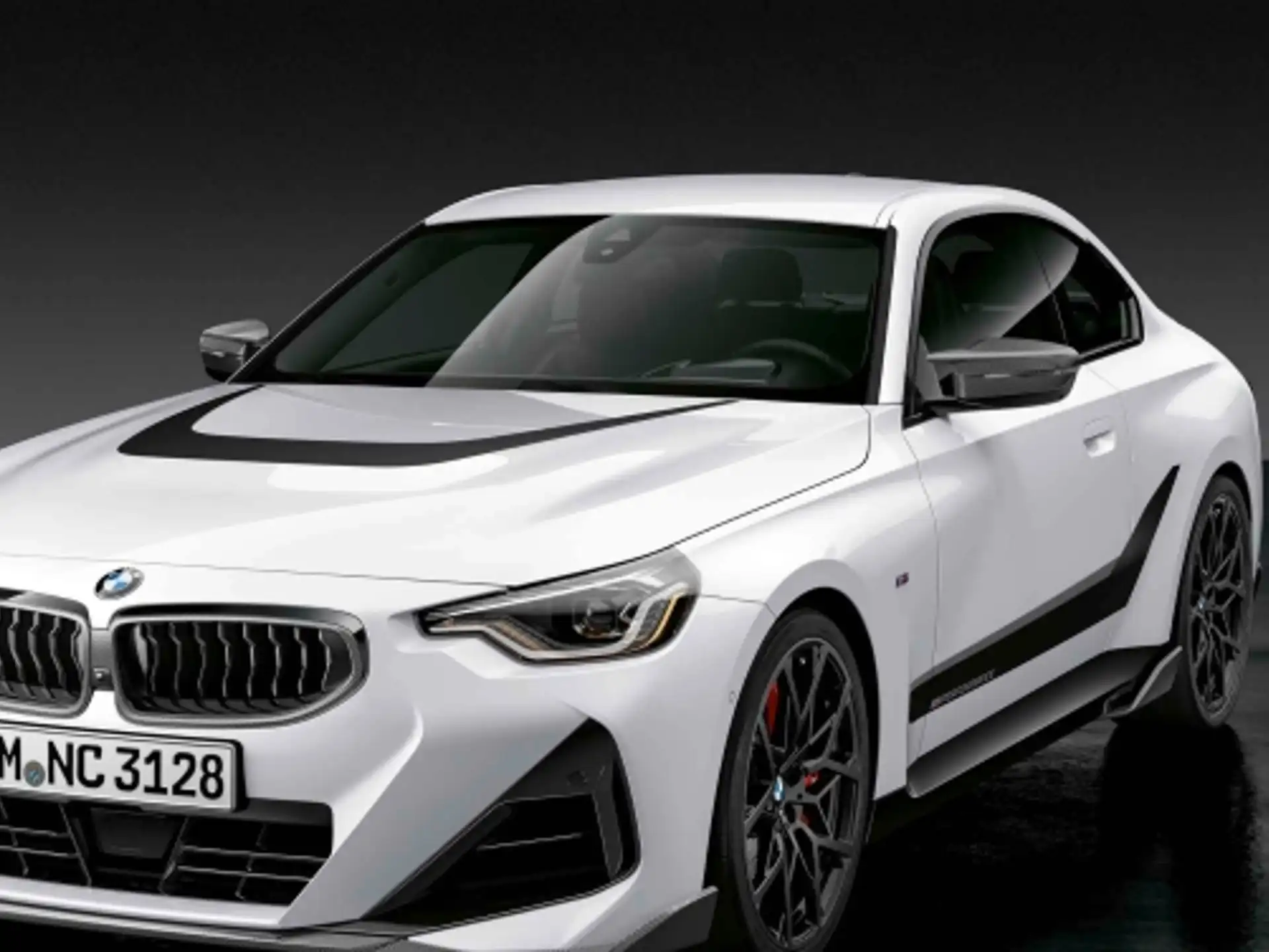 BMW M Performance Folierung Frozen Black 2er G42