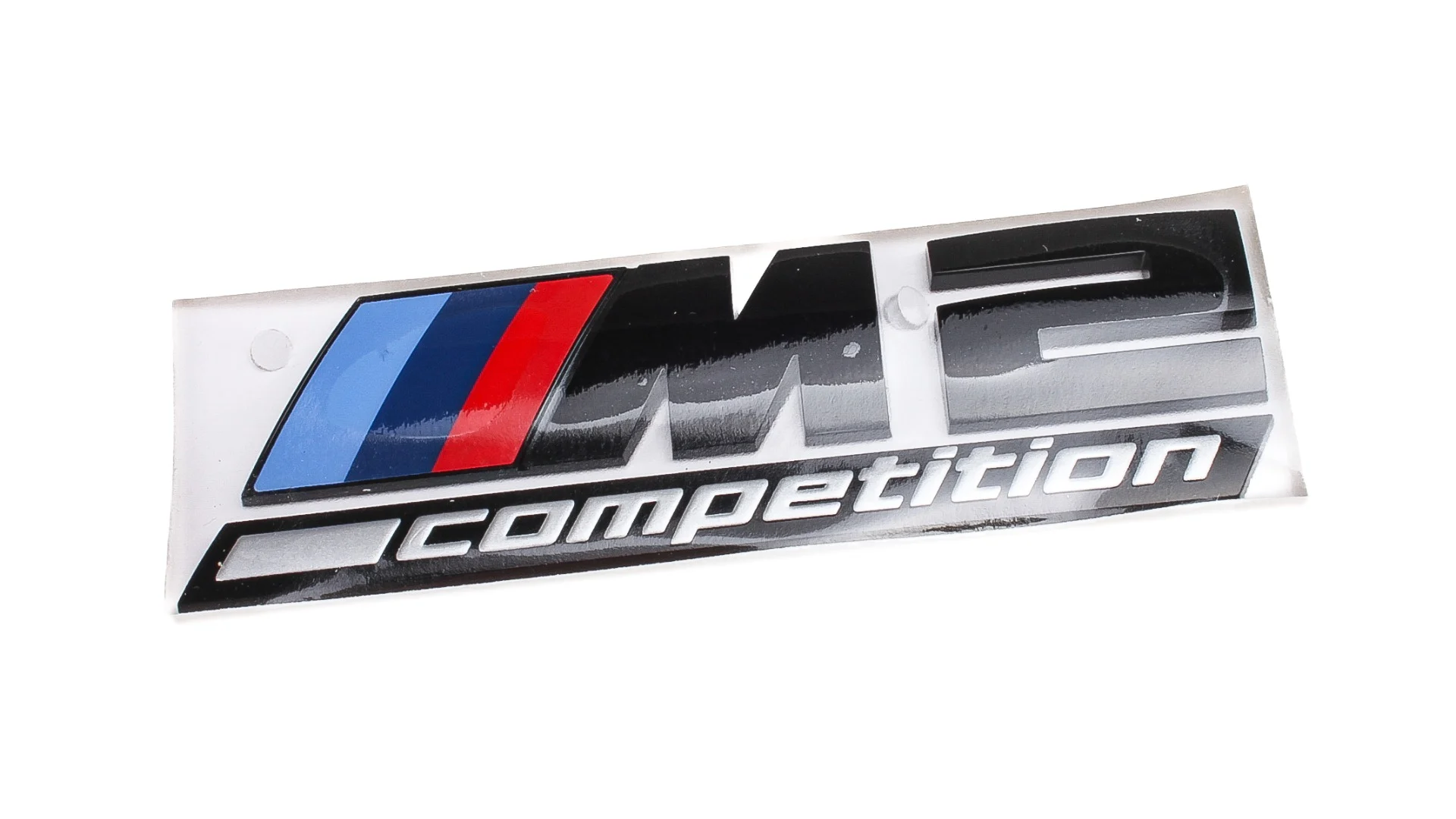 BMW M2 Competition Schriftzug schwarz