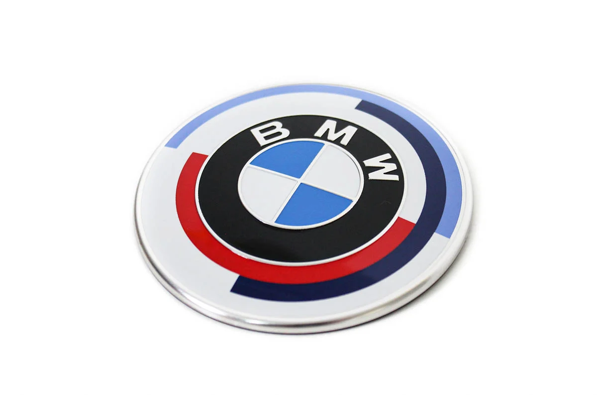 BMW Emblem Heckklappe 50 Jahre M  (82mm)  X2 F39, X4 G02, X4 M F98
