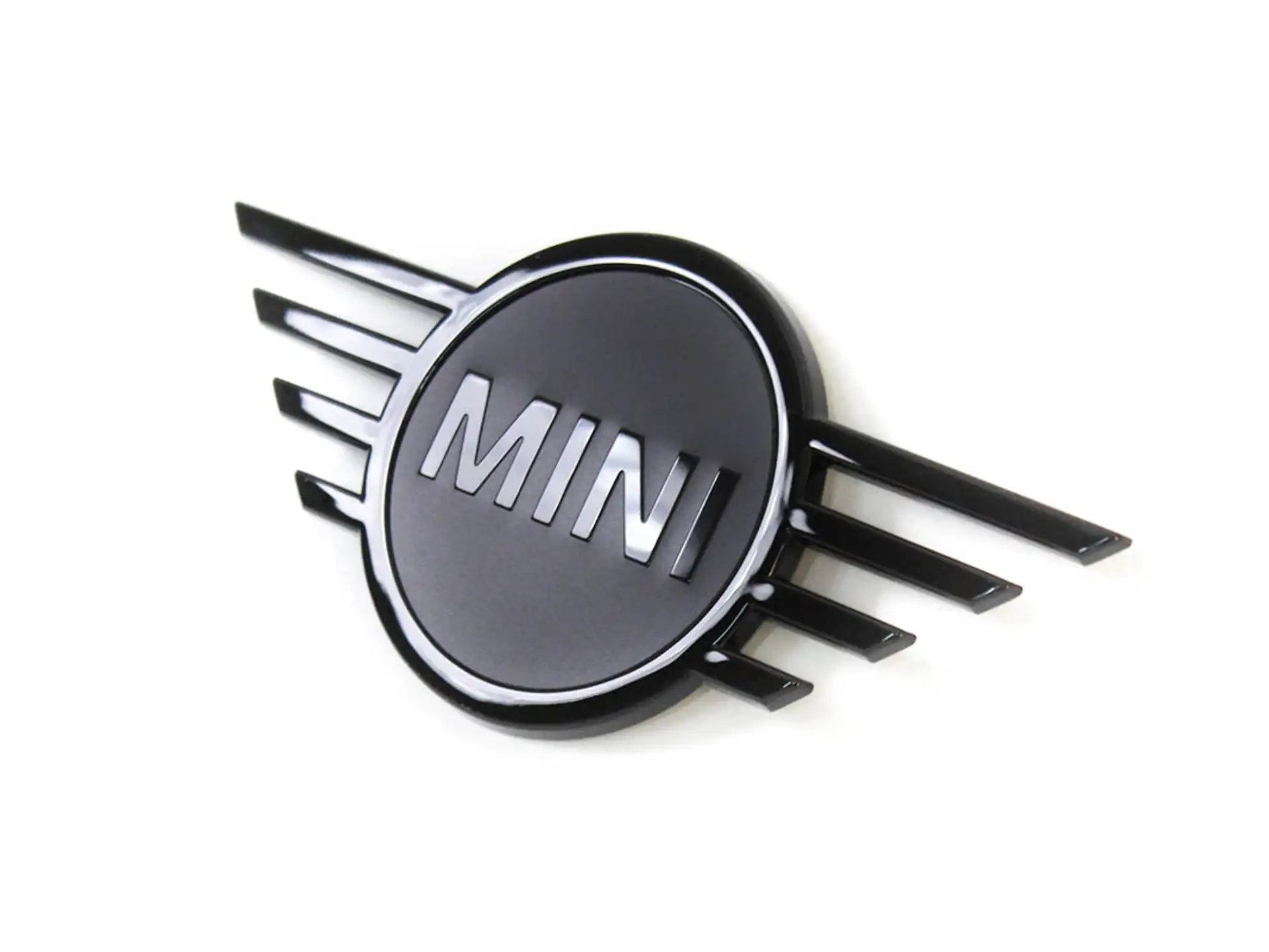 MINI Emblem Haube vorne schwarz Piano Black F55, F56, F57