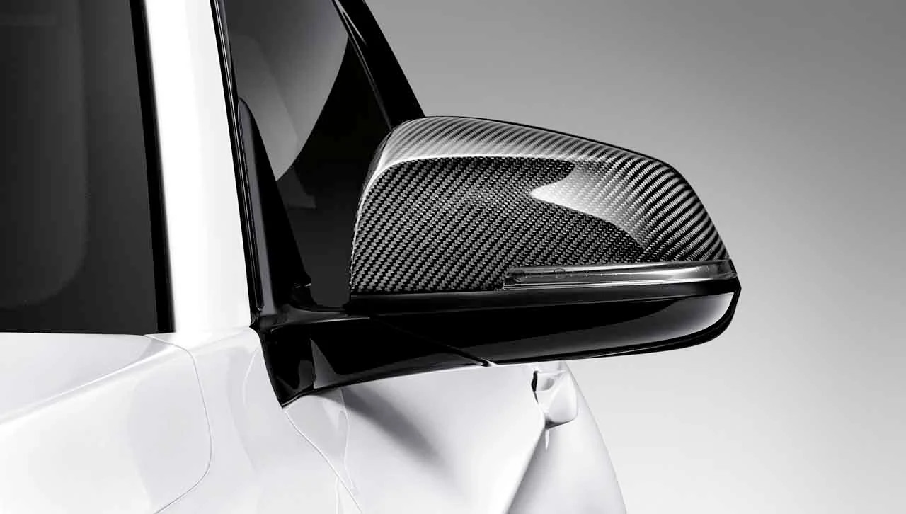 BMW M Performance Außenspiegelkappen Carbon 1er F20 F21 2er F22 F23 M2 F87 3er F30 F31 F34 GT 4er F32 F33 F36 X1 E84