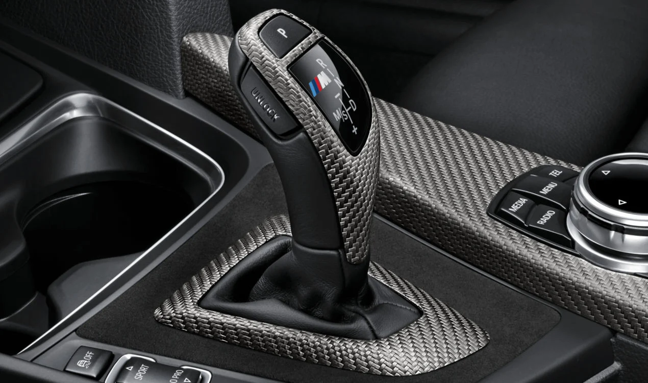 BMW M Performance Mittelkonsolenblende Gangwahlschalter Alcantara/Carbon M3 F80 M4 F82 F83