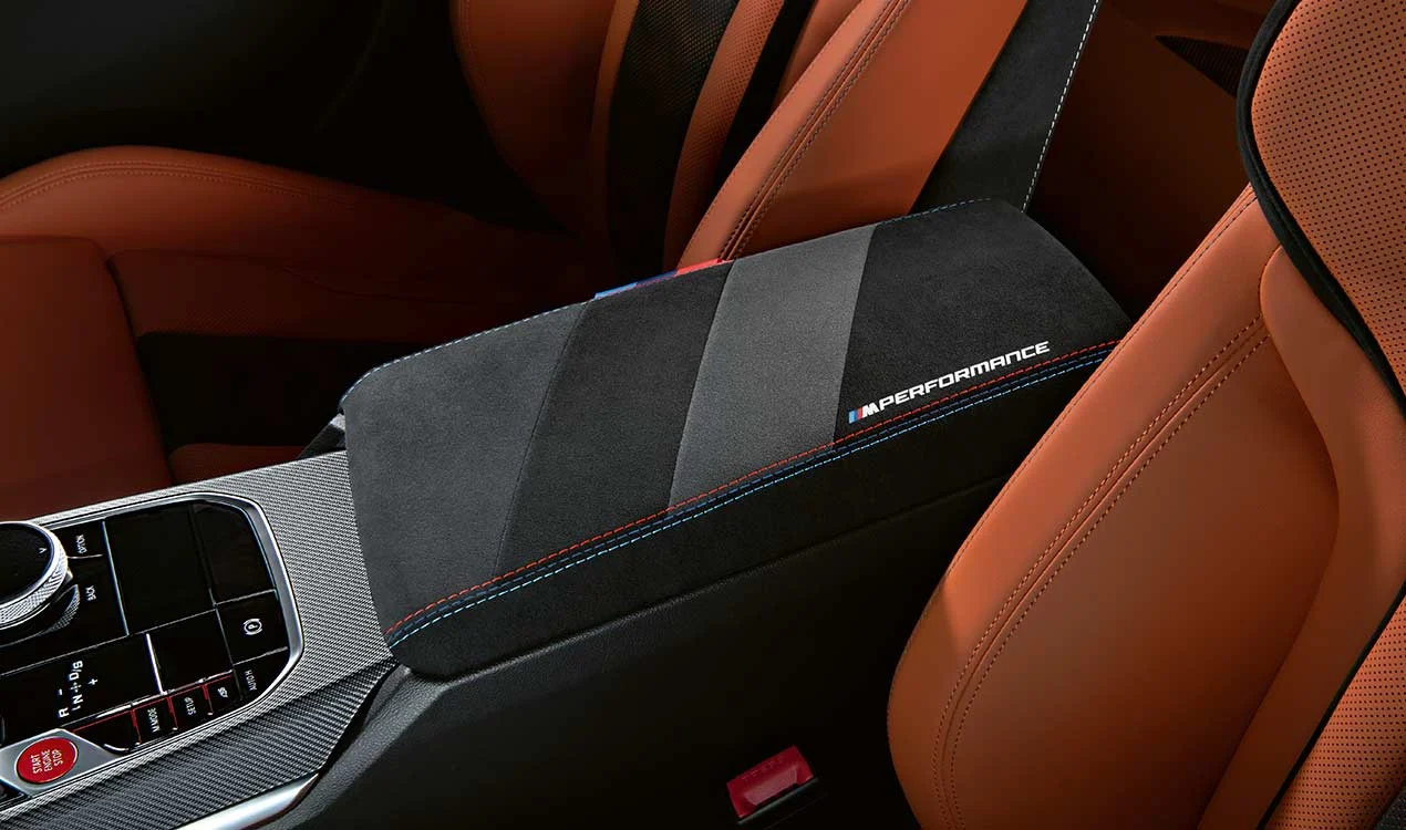 BMW Armauflage M Performance Alcantara 2er G42 G87 3er G20 G21 M3 G80 G81 4er G22 G23 G26 M4 G82 G83 RHD