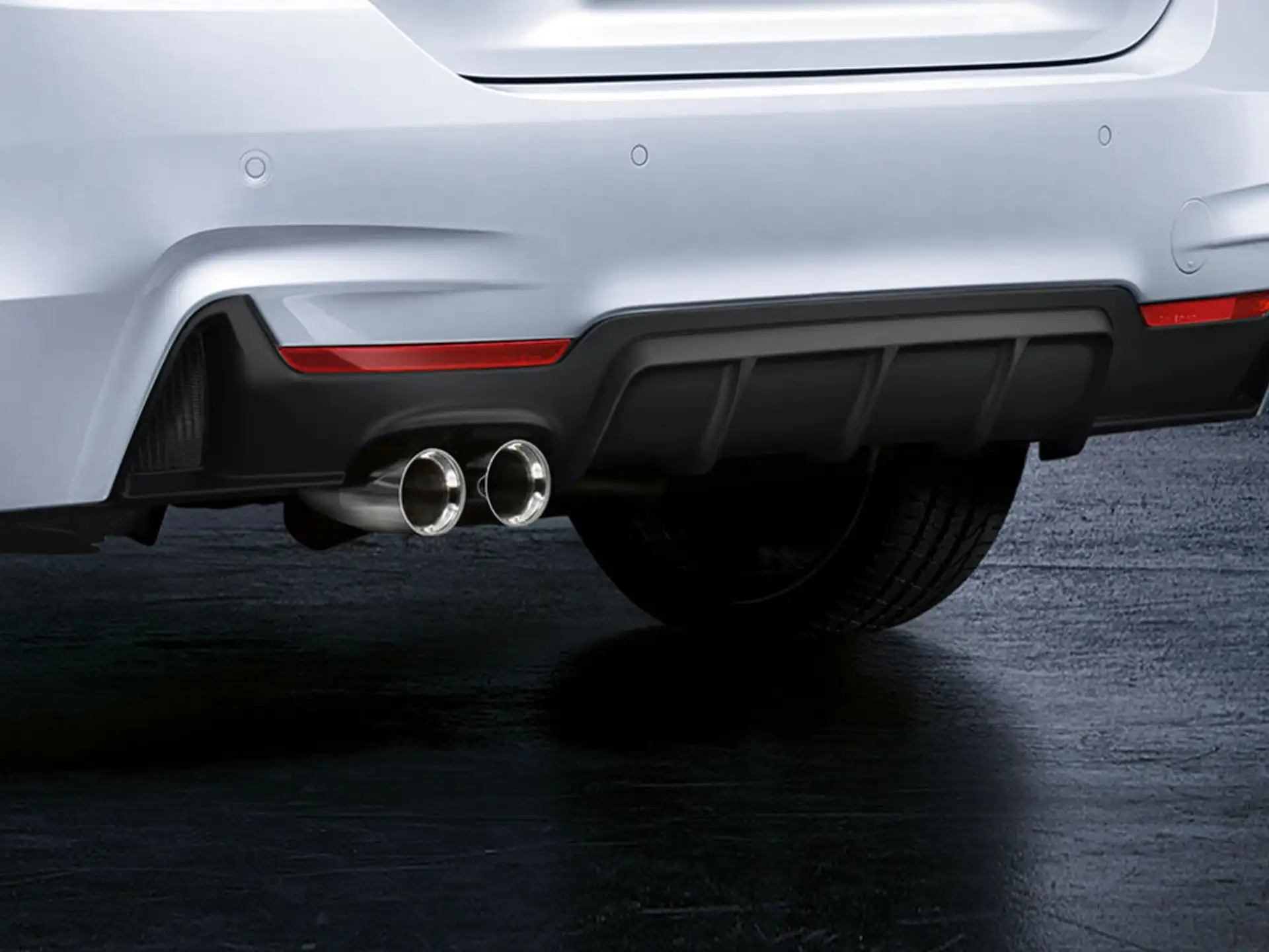 BMW M Performance Heckdiffusor einbordig-zweiflutig BMW 2er F22 F23