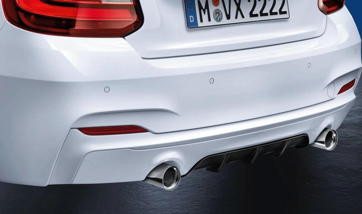 BMW M Performance Heckdiffusor zweibordig-einflutig 2er F22 F23