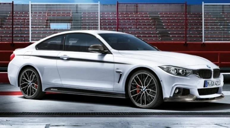 BMW M Performance Schwelleraufsatz schwarz matt 4er F32 F33 F36