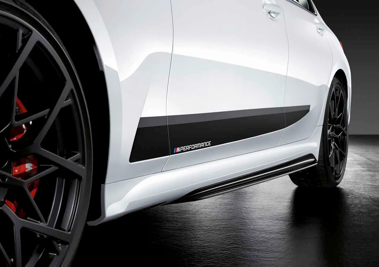 BMW M Performance Seitenschwelleraufsatz schwarz hochglänzend 3er G20 G21
