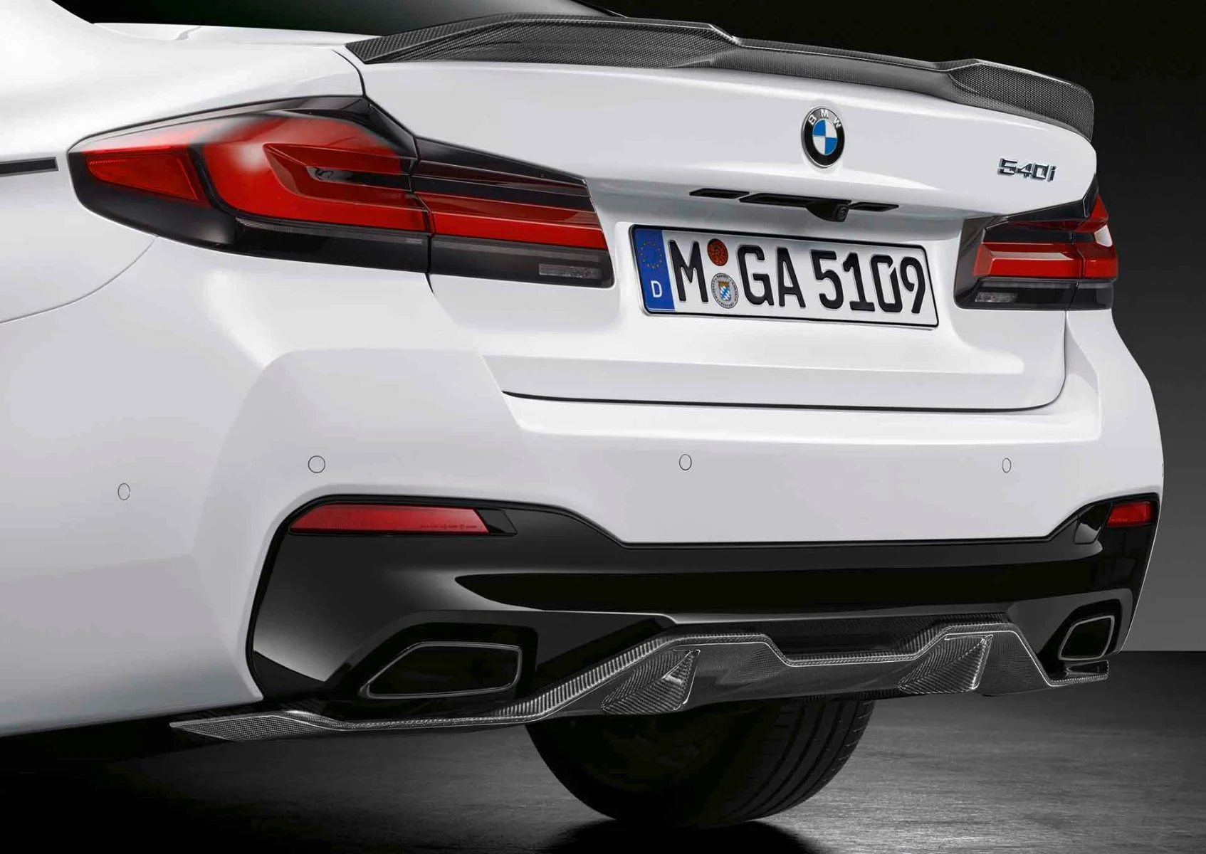 BMW M Performance Blende Stoßfänger hinten 5er G30 G31 LCI diverse Motorisierungen
