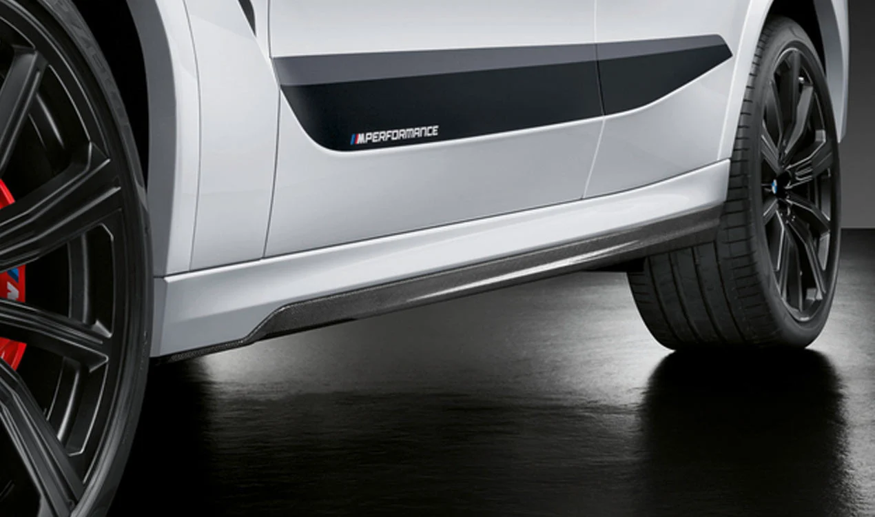 BMW M Performance Schwellereinsatz Carbon links X6 G06 X6M F96