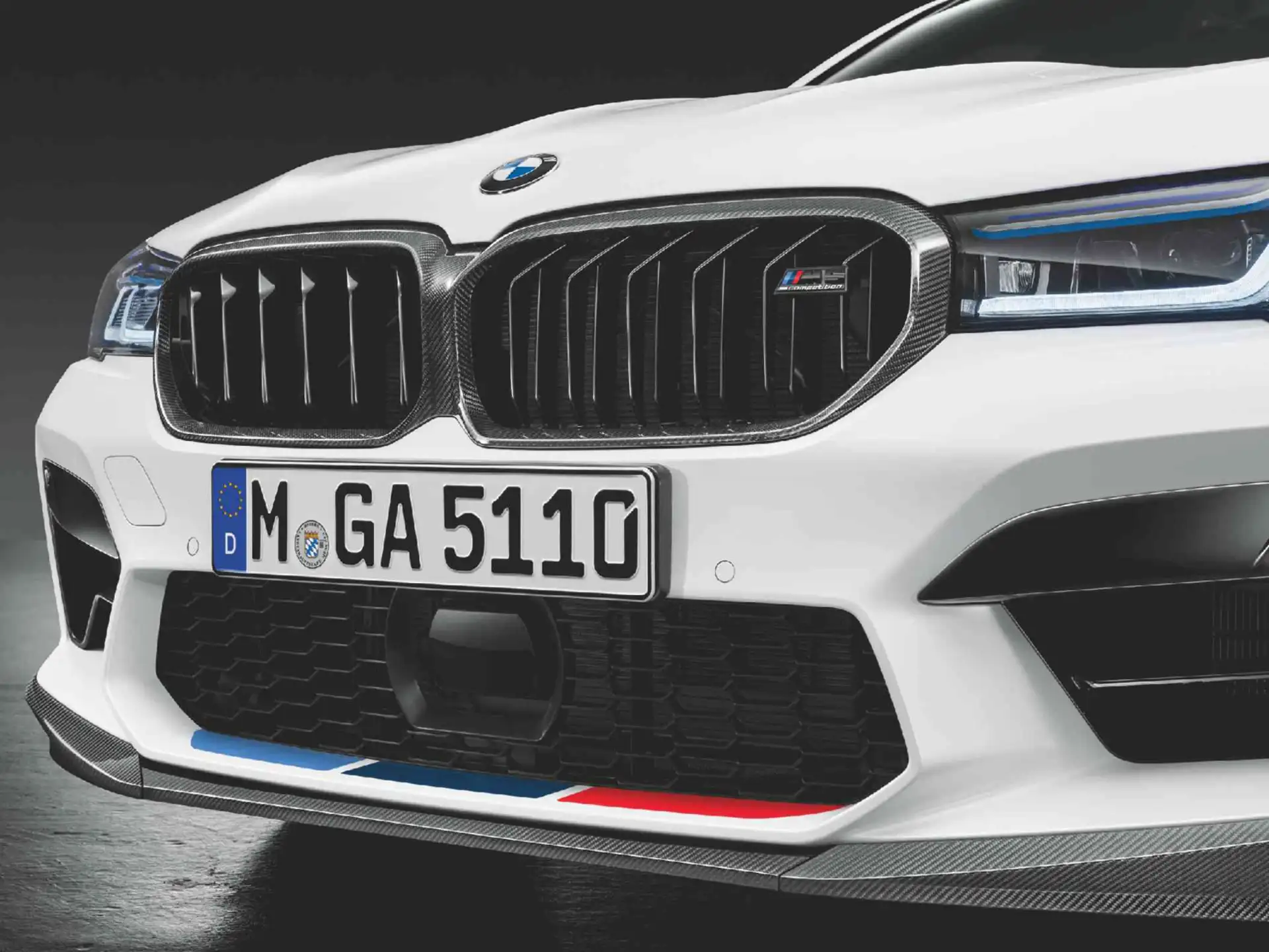 BMW M Performance Frontaufsatz Carbon rechts M5 F90