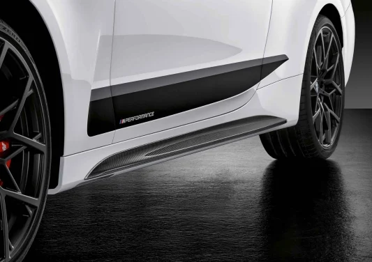 BMW M Performance Satz Schwelleraufsätze Carbon 4er G22 G23