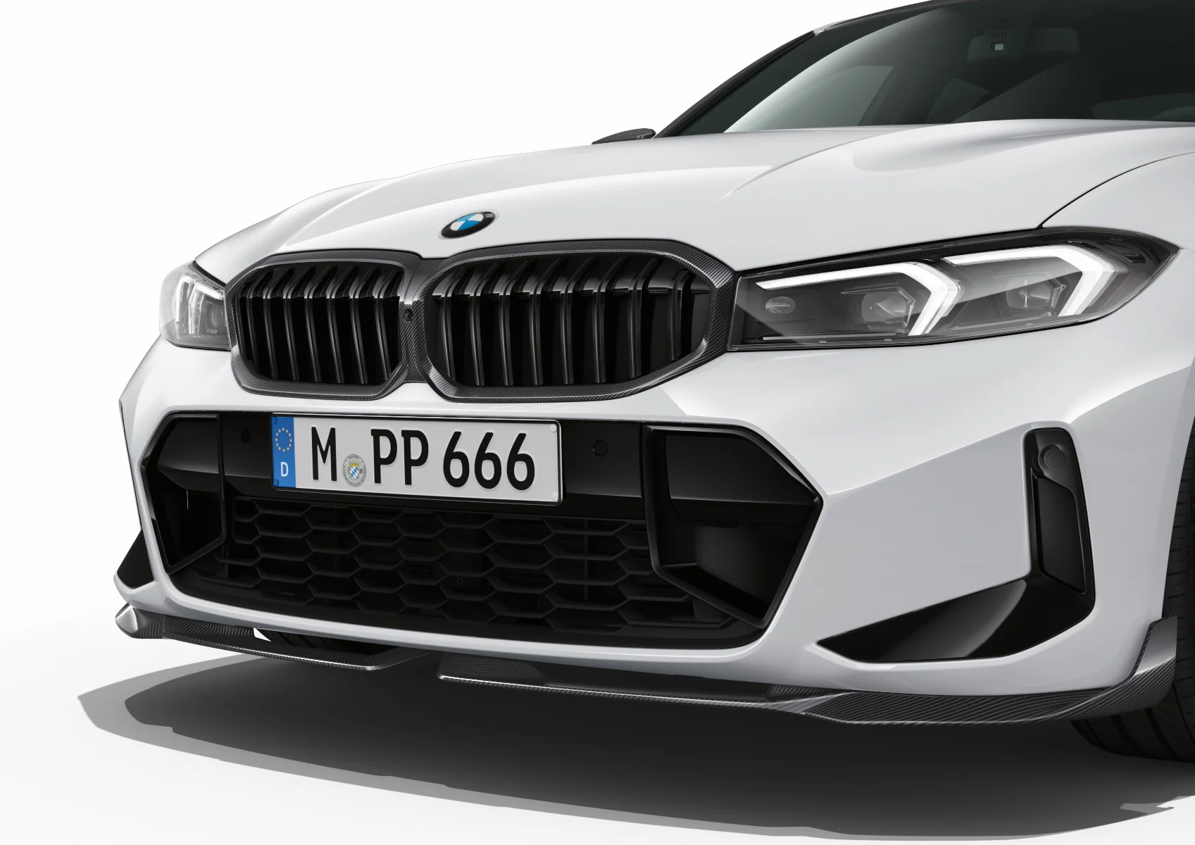 BMW M Performance Frontaufsatz Carbon rechts 3er G20 LCI