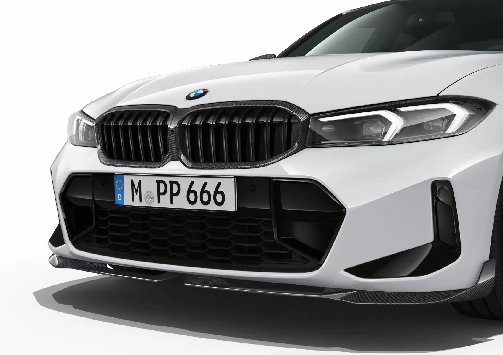 BMW M Performance Frontaufsatz Carbon rechts 3er G20 LCI